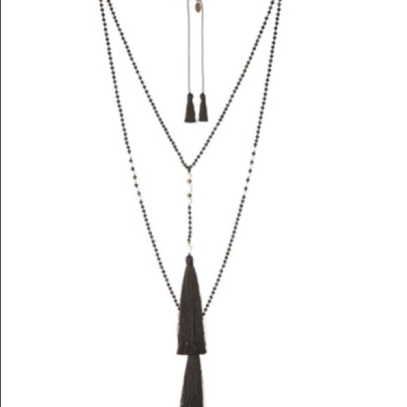 Zacasha Fresh Water Pearl Tassel Necklace - Picture 1 of 8